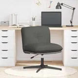 vidaXL Bürostuhl Stoff Dunkelgrau
