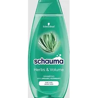 Schauma Herbs & Volume Shampoo - Mit Bio-Rosmarin-Extrakt - Für sprödes und dünnes Haar - 400 ml - 2er Pack