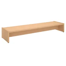 CARO-Möbel Monitorständer Zoom 100 cm Braun