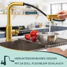 luxuskollektion Küchenarmatur Gold