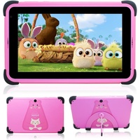 Tablet, 7 Zoll Android 11.0 Tablet-PC für Kinder, 2 GB RAM 32 GB ROM, Kinder-Tablet mit WLAN, IPS-HD-Display, Kindersicherung, integrierte Hülle