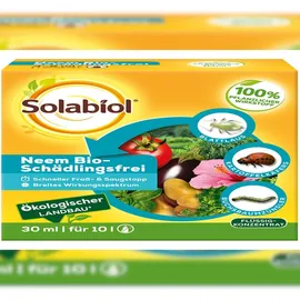 Solabiol Neem Bio-Schädlingsfrei Insektenvernichter 30 ml