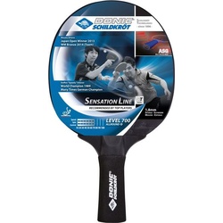 Tischtennis Schläger Sensation 700, ASG Anti Shock Grip, Schwarz, One Size