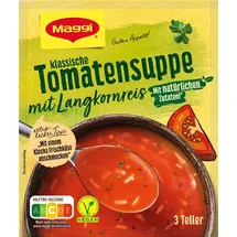 MAGGI Fertiggericht Tomatensuppe mit Langkornreis 750 ml