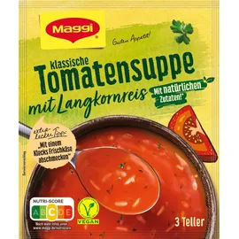 MAGGI Fertiggericht Tomatensuppe mit Langkornreis 750 ml