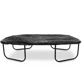 EXIT TOYS Abdeckplane Rechteckig Schwarz 214x366 cm