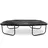 EXIT TOYS Abdeckplane Rechteckig Schwarz 214x366 cm