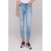 Soccx Damen, Jeans MI:RA slim fit, Mid Blue, 29 - 29W