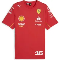 Puma Sf Leclerc Kurzarm-T-Shirt Burnt Red XL