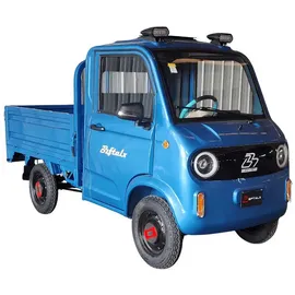 urban hopper Elektro Lastenrad Pickup Mini LKW Roller mit Pritsche Blau