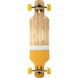 TITUS Longboard Mountain DT Kids : Natural-orange / 8.25 Größe 8.25, Unisex, für Jugendliche und Kinder, Profi und Anfänger, Longboard mit großem Fahrspaß, Longboard