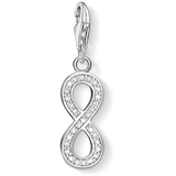 Thomas Sabo Damen Charm-Anhänger Unendlichkeitszeichen Charm Club 925 Sterling Silber 1132-051-14
