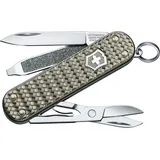 Victorinox Classic SD Precious Alox Kollektion, kleines Taschenmesser Infinite Grey