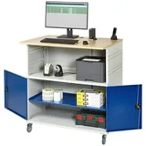 Certeo Rau Computer-Tisch 1022, B1100xT790xH1180mm, mobil