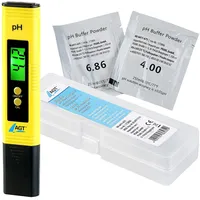 AGT Digitales pH-Wert-Testgerät mit ATC-Funktion & LCD-Display, pH 0