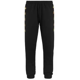 Kappa Gaudo Hosen Regular Schwarz M