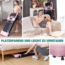 RCB CITYSPORTS Laufband WP9, Klappbares Laufband bis 12 km/ h APP walking pad - schwarz