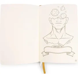 glassstaff DnD 5e Player Journal - Black