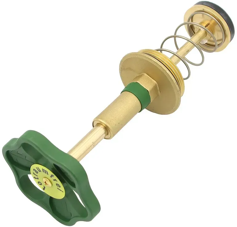 KFR - Oberteil DIN 3502 Schrägsitzventil Oberteil: Messing steigende Spindel