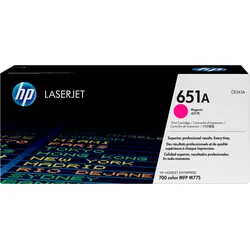 HP Tonerpatrone "651A", pink (magenta), Tonerpatronen