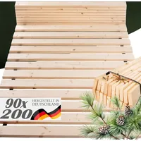 TUGA-Holztech Rollrost Massivholz Fichte 90 x 200 cm
