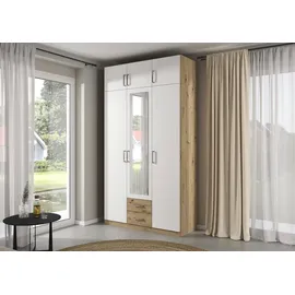 Rauch Wäscheschrank GAMMA 136 x 248 x 54 cm Weiß