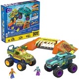 Mattel Mega Hot Wheels Monster Trucks Mega-Wrex Knochen Crash Stuntbahn
