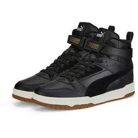 Puma RBD Game Winterized Mid-Top Sneaker gefüttert black/black/team gold 47