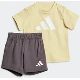 Adidas SPORTSWEAR I BL T-SET 160 JC9640 98 powder Yellow/White - 98