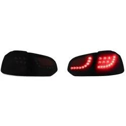 Rückleuchten schwarz mit Dynamik Blinker für Golf 6 passend für VW Golf 6 Bj. 08-12