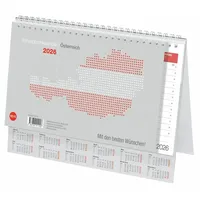 Heye / heye kalender Schreibtischkalender Österreich groß 2026