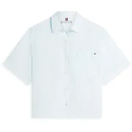 Tommy Hilfiger Kurzarmbluse blau L