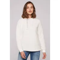 SOCCX Gr. XXXL weiß Damen Sweatshirts mit Seitenschlitze