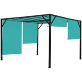 MCW Pergola Beja 3x4m Türkis