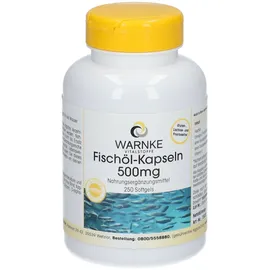Warnke Vitalstoffe GmbH Fischöl Kapseln 500 mg