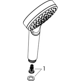 Hansgrohe Crometta 1jet Handbrause 26331400