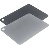 Kuhn Rikon Schneidebrett 2-tlg. 37 x 25 cm grau