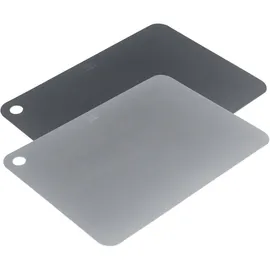 Kuhn Rikon Schneidebrett 2-tlg. 37 x 25 cm grau