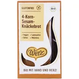Werz 4-Korn-Vollkorn-Sesam-Knäckebrot glutenfrei bio