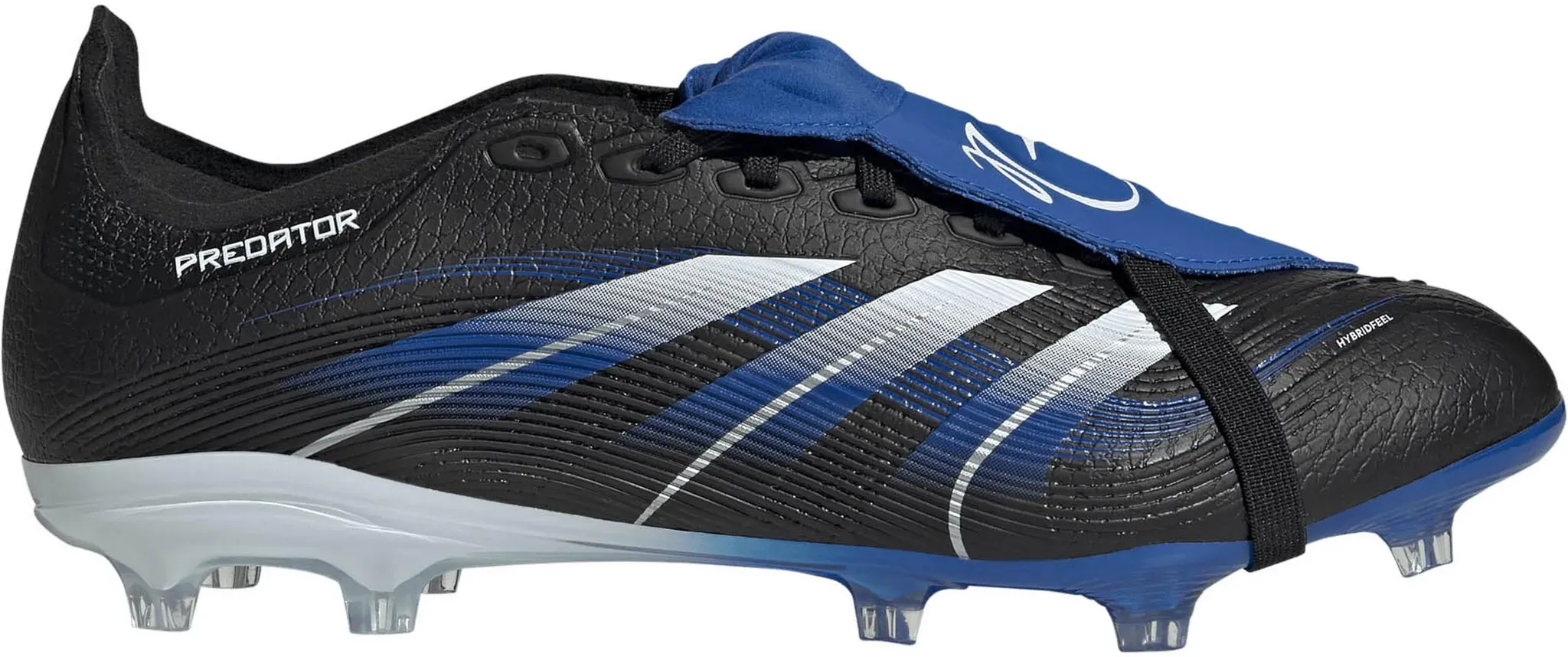 adidas PREDATOR LEAGUE FT FG-MG JB Fußballschuhe Herren in cblack-ftwwht-globlu, Größe 44 2/3 - schwarz