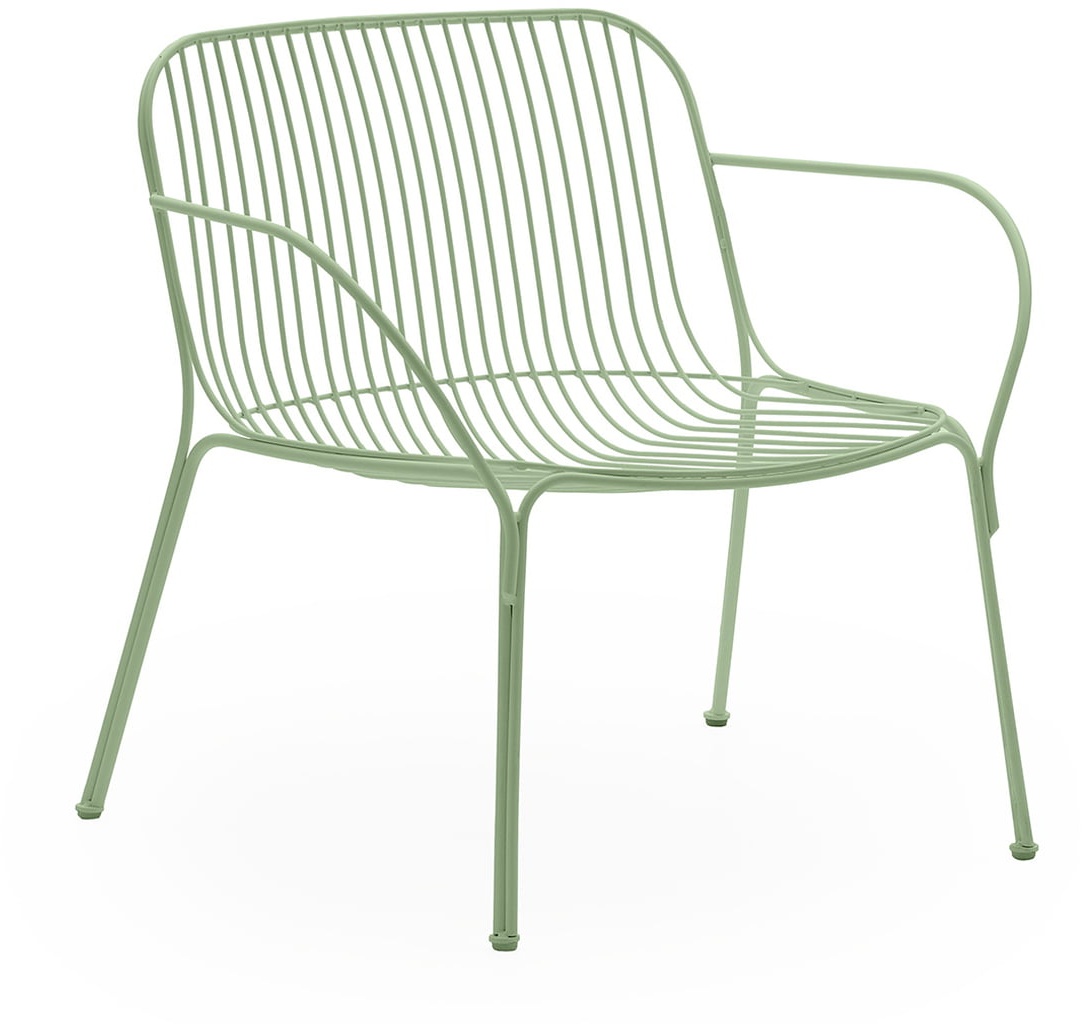 Kartell - Hiray Lounge Chair, salbeigrün