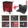 KS Tools RACINGline SCHWARZ/ROT Werkstattwagen mit 7 Schubladen und 598 Premium-Werkzeugen