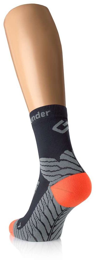 Under Pressure Sockx - halbhohe Socken mit Kompression 2 St grau Unisex