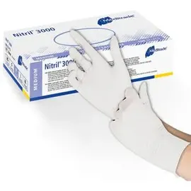 Meditrade Meditrade® Einmalhandschuhe Nitril® 3000 XS weiß