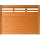 BM Massivholz Sichtschutzelement 180 x 135 cm Braun Massivholz 2 St.