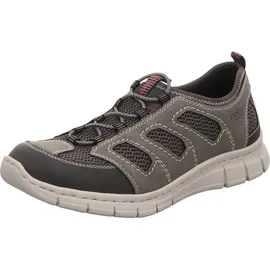 Rieker Herren Slipper Grau 46