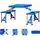 CASARIA Sitzgarnitur blau (991129)