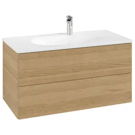 Villeroy & Boch Antao Waschbeckenunterschrank K05, 988x504x496 mm, Honey Oak