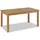 vidaXL Couchtisch Braun Teak 90 x 50 x 45 cm