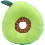 FANSU Halskrause Katze Weich, Soft Halskrausen für Katzen Atmungsaktives Schutzkragen Katze Einstellbarer Schützender Kragen (M,Avocado)